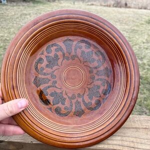 Vintage 1967 Fiesta Sheffield Amberstone Dinner Plate